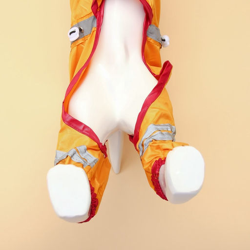 Комбинезон для собак, демисезонный, размер XS (ДС 17-19, Ог 27-29, ОШ 19-21 см), жёлтый - Simaland фото 5