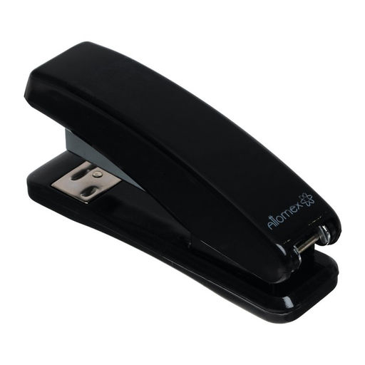 Цена за 2 шт. Степлер № 24/6 и 26/6, до 15 листов, Attomex, чёрный