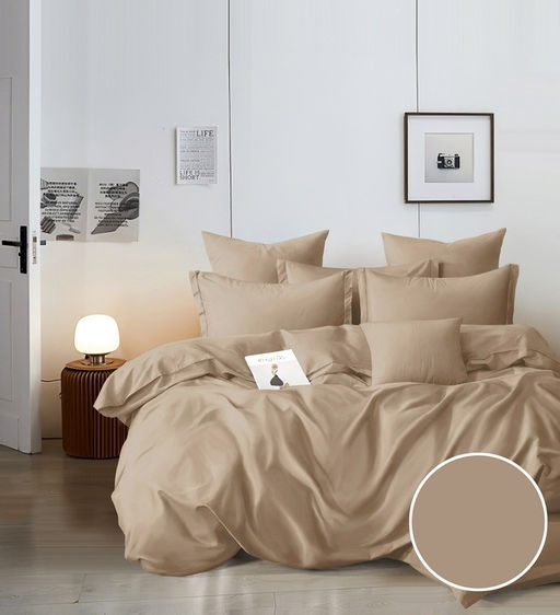 Постельное белье - Поплин Капучино (гладкокрашеный) 2-спальный