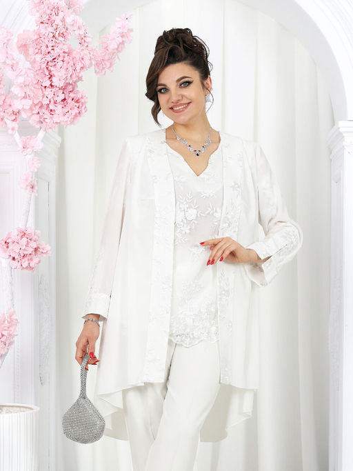 Костюм Ninele 6066 молочный  фото 5