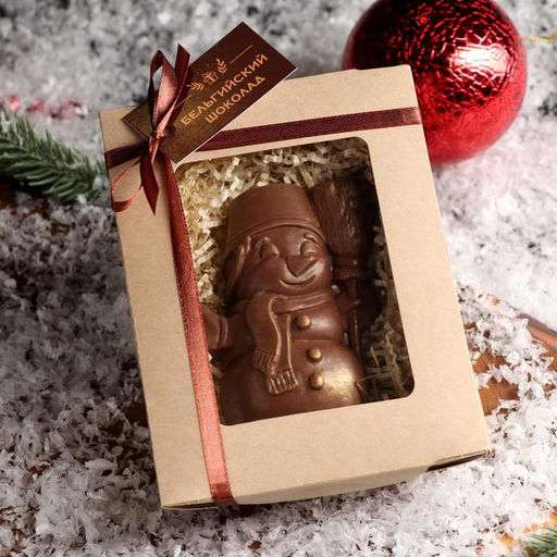 Шоколадная фигурка «Снеговик 1»