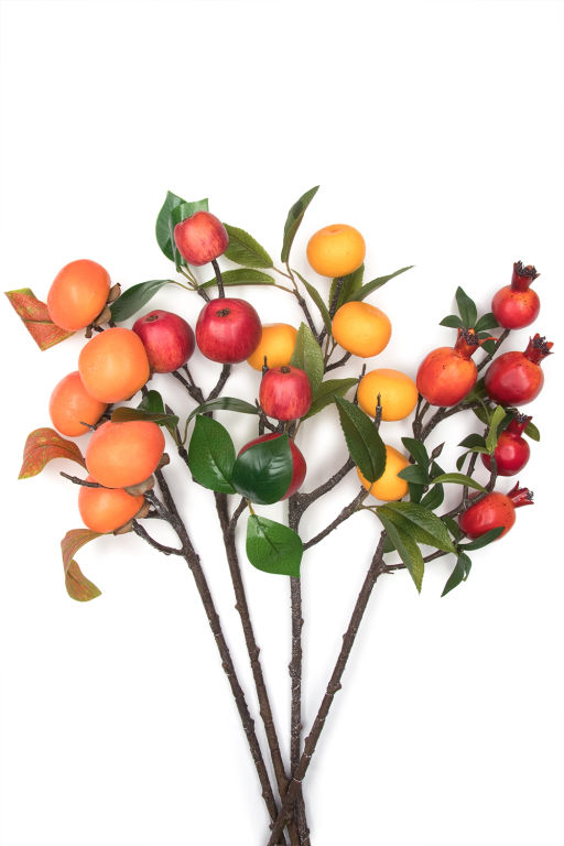 Веточка 55 см Мандарин (SF-8034) - Больше подарков фото 6