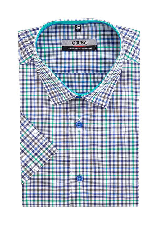 Сорочка мужская короткий рукав GREG 245/209/063/Z/1  фото 8
