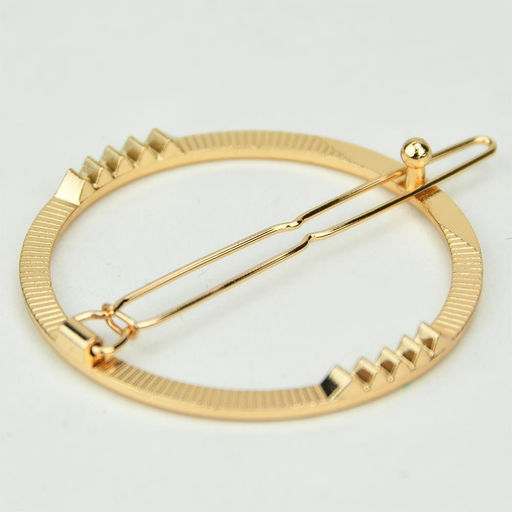 Пара декоративных заколок круг