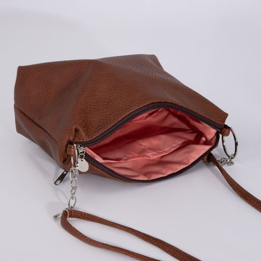 Сумка кросс-боди на молнии, цвет коричневый - Simaland фото 6