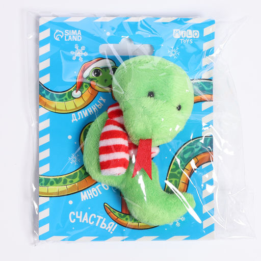 Мягкая игрушка Длинных праздников, змея - Milo toys фото 6