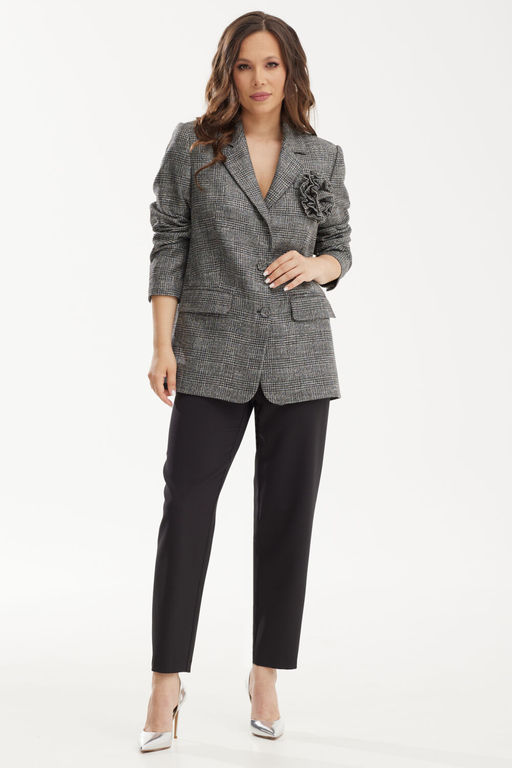 Костюм Magia mody 2463 серый+черный