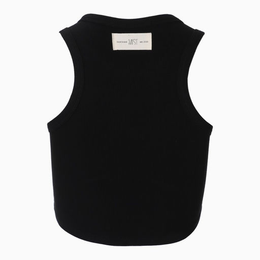 Топ в рубчик женский MIST, onesize, чёрный