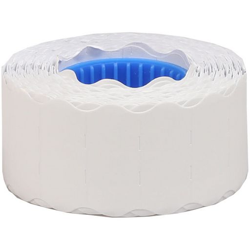 Цена за 2 шт. Этикетки OfficeSpace 26*12мм в рулоне, волна, белые 800шт. (243299)