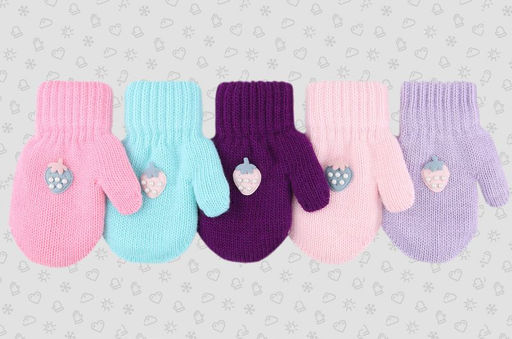 Варежки для девочки TM-895 ассорти 162 Полярик фото 2