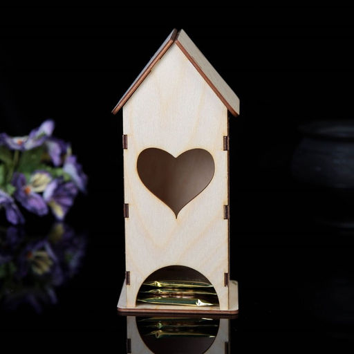 Чайный домик Сердечко, 9х9х22 см - Дарим Красиво фото 2