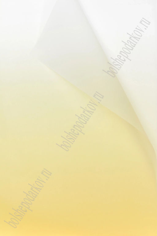 Пленка для цветов 56*56 см (20 листов) SF-7893, желтый