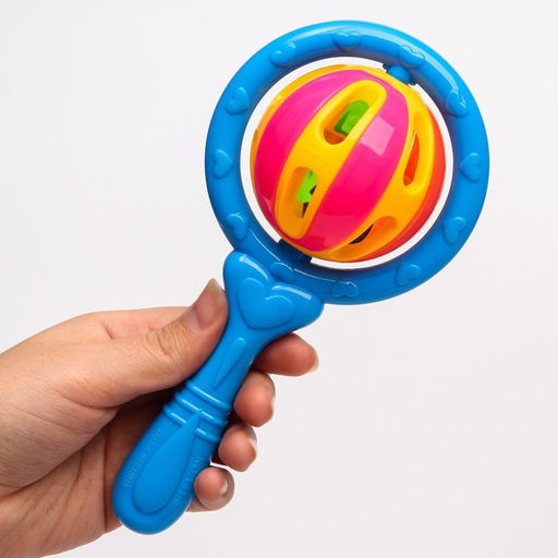 Набор погремушек Яркий маракас, 2 шт, цвет МИКС - Крошка я фото 2