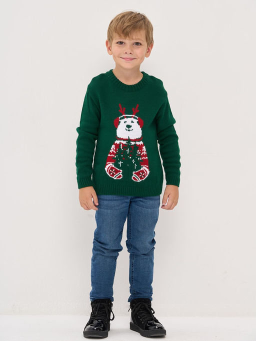 Джемпер детский Vay Kids 5242-6283 из шерсти и акрила фото 2