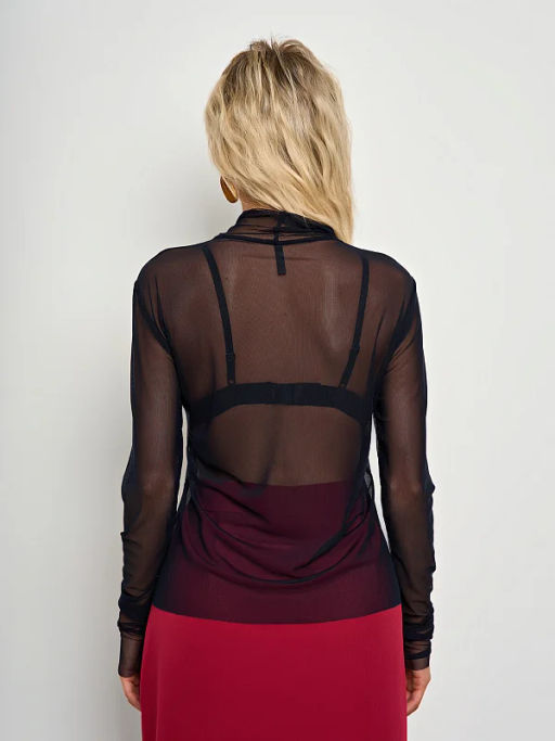 JETTY Водолазка из сетки