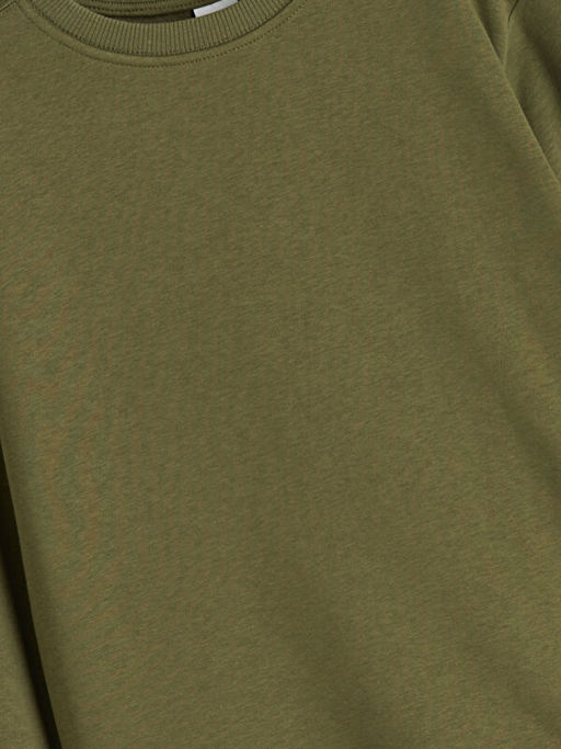 Bisiklet Yaka Erkek ?ocuk Sweatshirt