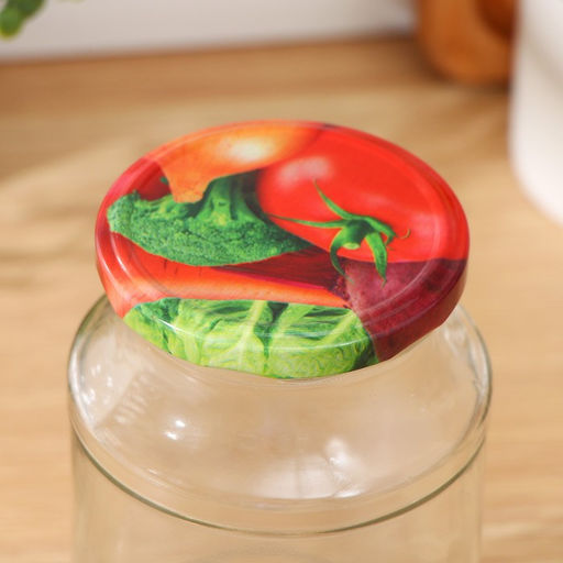 Цена за 20 шт. Крышка для консервирования Элитная, ТО-82 мм, лакированная, упаковка 20 шт, цвет МИКС - Simaland фото 6