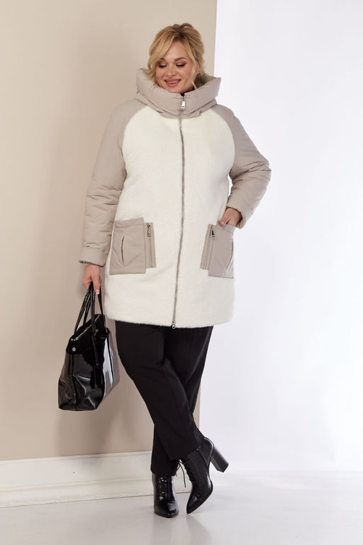 Куртка SHETTI 2171 молочный