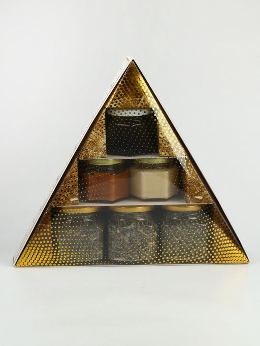 Подарочный набор новогодний С Новым Годом: крем-мёд 2 шт.?120 г, варенье 100 мл., чай 3 шт.?25 г