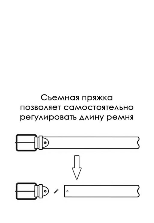 Ремень кожаный мужской GREG G23-1 м.питон коричн