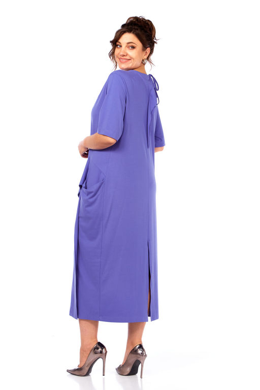 Платье Diamant 2087 оттенок синего  фото 3