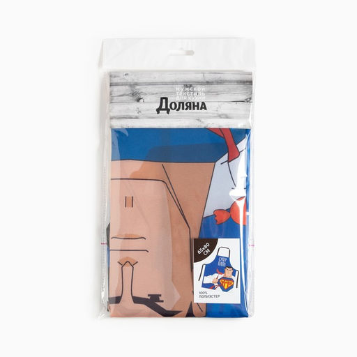 Фартук Супер папа, 65?80 см,100% п/э, оксфорд 210 г/м?