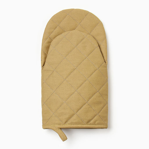 Варежка-прихватка Этель Kitchen цв.коричневый, 15х28см,саржа, 100% х/л  фото 4