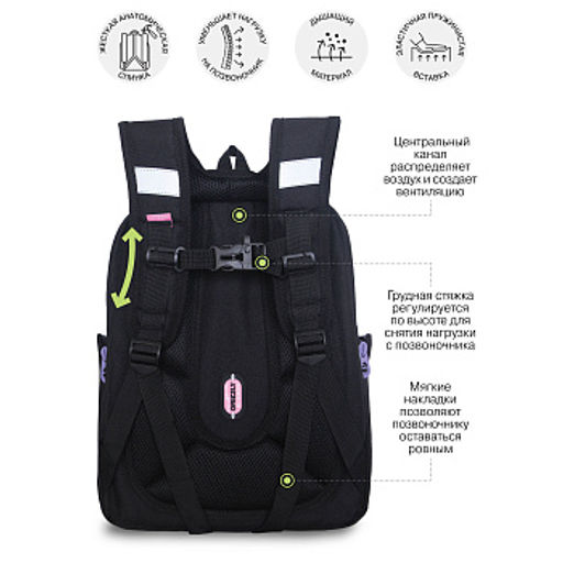 RAf-692-1 Рюкзак школьный с обвесом - Grizzly фото 17