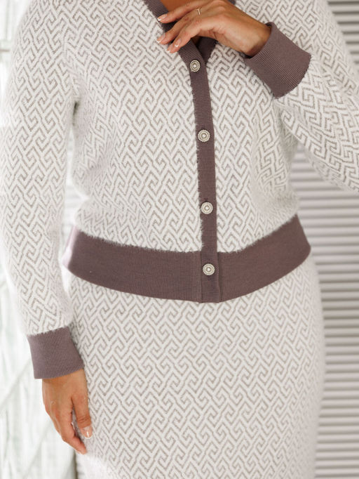 Костюм Galean Style 903 фиолет орнамент фото 7