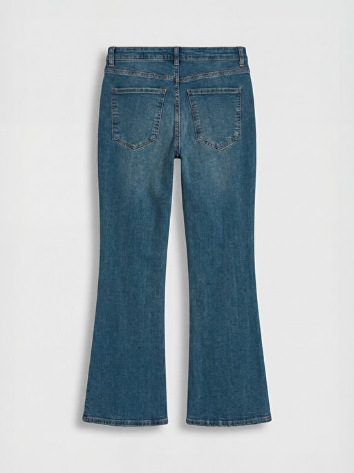 Flare Kad?n Jean Pantolon