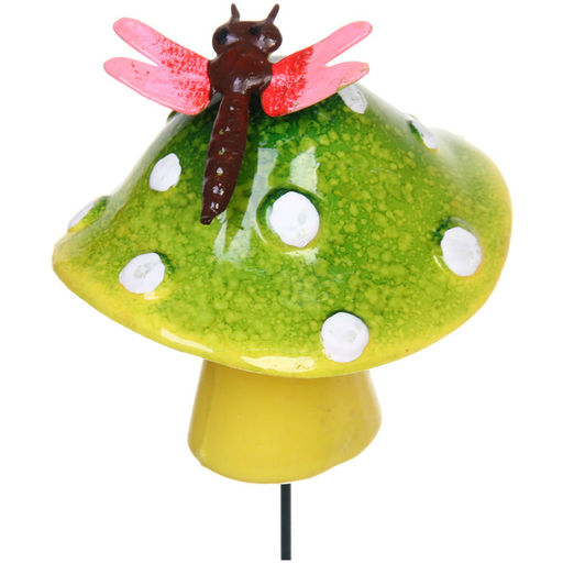 Фигура на спице "Летний гриб" 9*8 см, микс