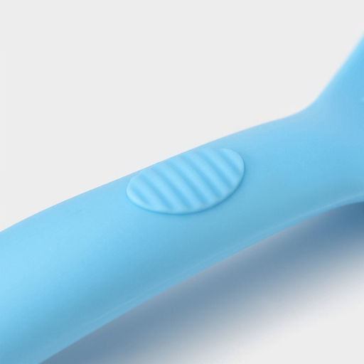 Ложка Доляна «Дуэт», 24×7.5×4 см, голубая