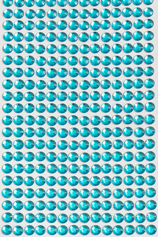 Стразы декоративные 6 мм (504 шт) SF-3177, голубой - No name фото 2