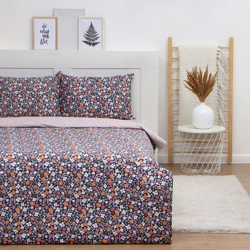 Постельное бельё 1.5-спальное LoveLife «Цветочное поле», сатин