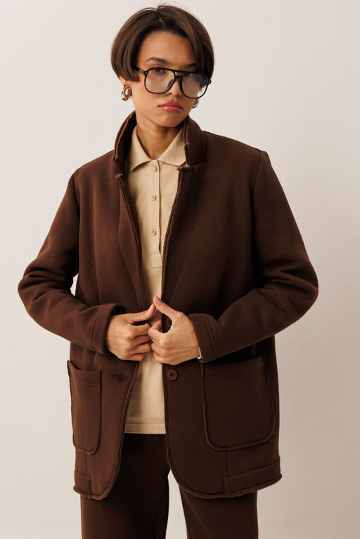 Жакет GO F4165/23-03.164-170 коричневый