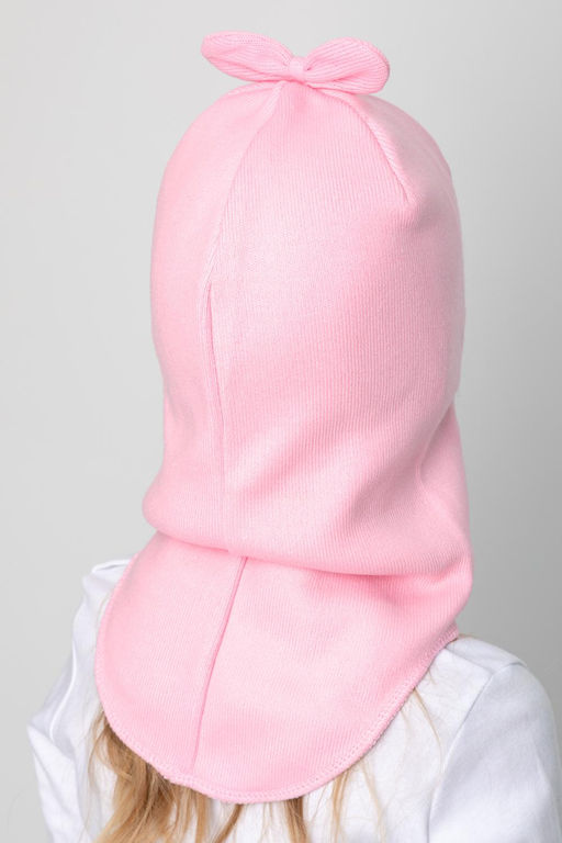КВ 20253/нежно-розовый шапка-шлем дет