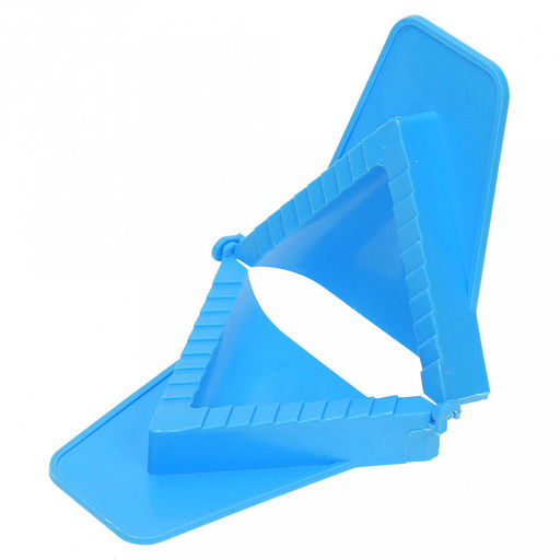 Форма для вареников и пельмений пластмассовая набор 3шт: 8,5х5,5см, 12,5х7,5см, 14х9,5см, цветная, на картоне (Китай)