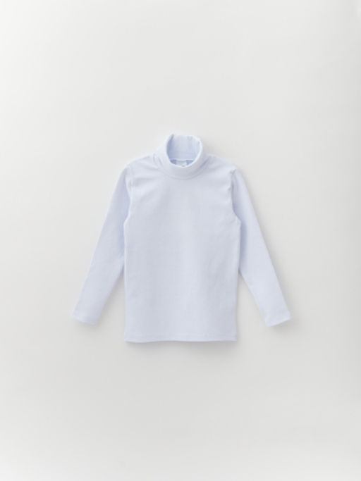 Джемпер для мальчика из трикотажной рибаны, белый - Lesi kids фото 20