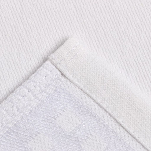 Полотенце махровое LoveLife Square 30х60 см, цвет белый, 100% хлопок, 380 гр/м2  фото 4