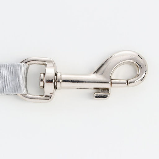 Рулетка Пижон светоотражающая, 3 м, до 15 кг, трос, прорезиненная ручка, белая  фото 2