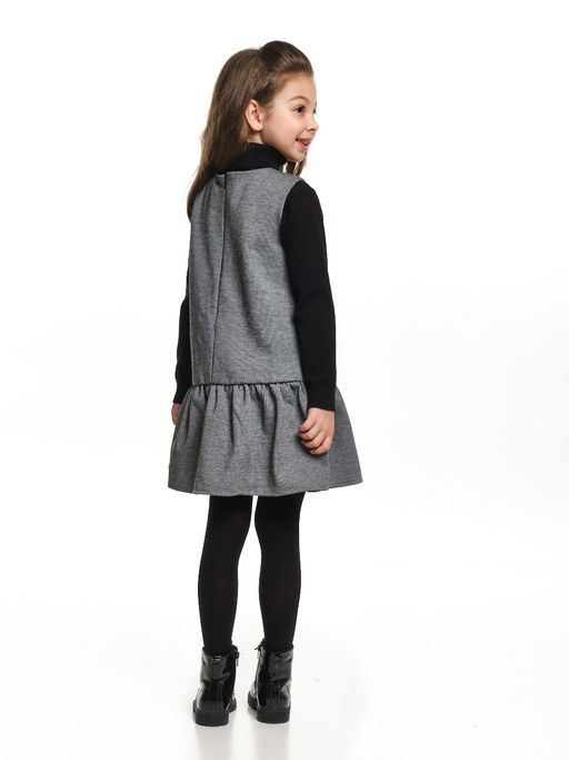 Платье (сарафан) в клетку UD 6181 черная клетка - Mini maxi фото 2