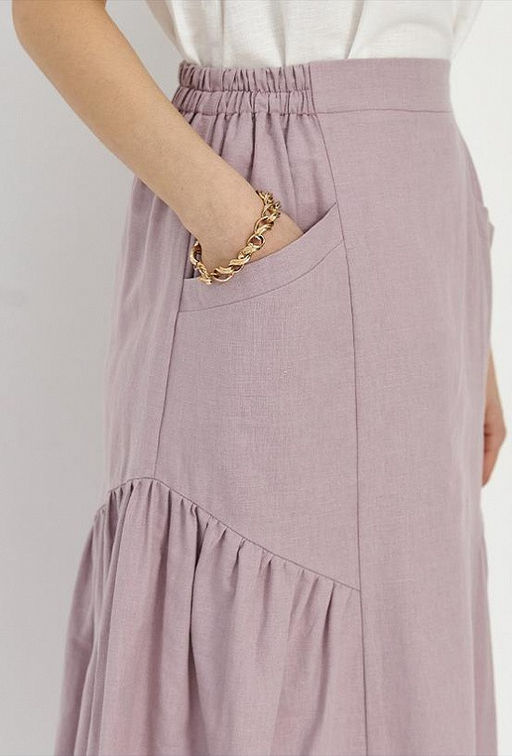 Юбка Севилья (арт. 07708-2),  100% лён - Vals фото 4