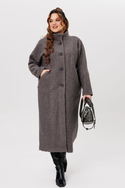 Пальто Michel Chic 363/1 темно-серый  фото 3