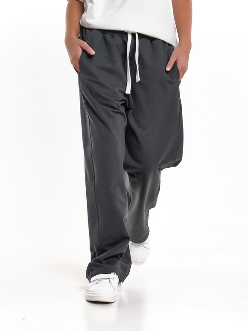 Брюки с лампасом 22-6009 графит - Mini maxi фото 24