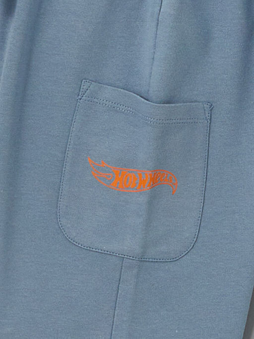 Beli Lastikli Bask?l? Erkek ?ocuk ?ort