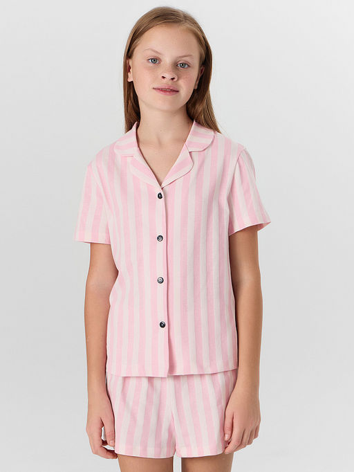 КОМПЛЕКТ ДЛЯ ДЕВОЧЕК (РУБАШКА, ШОРТЫ)