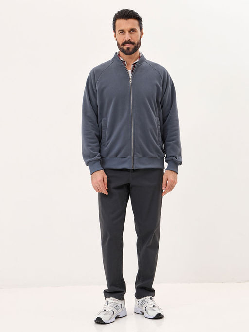 Толстовка мужская 25134-530 футер серый - Avese фото 4