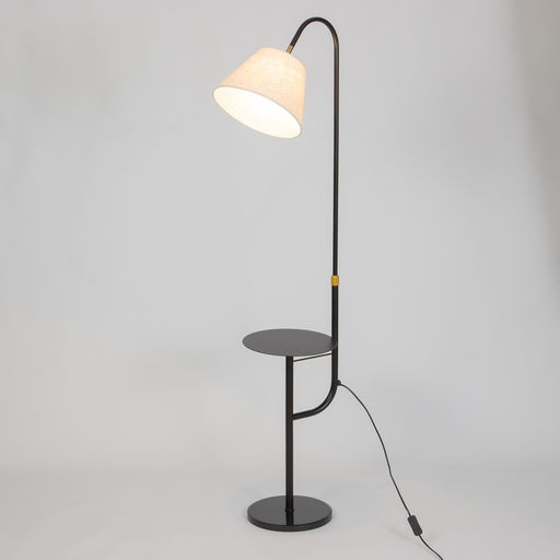 Торшер Ruta 1×40 Вт Е27 черный/золото 28×28×160 см