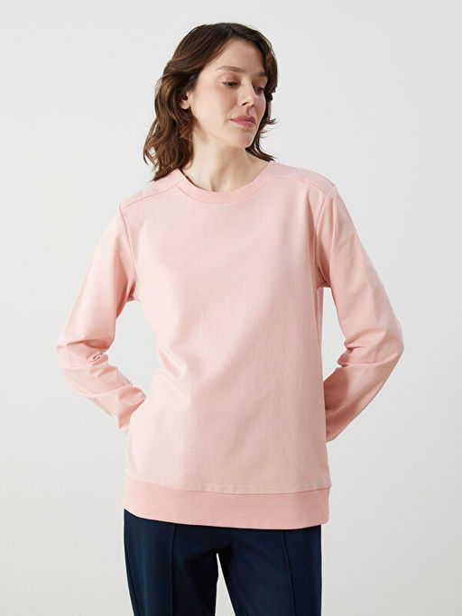 Bisiklet Yaka Kad?n Sweatshirt