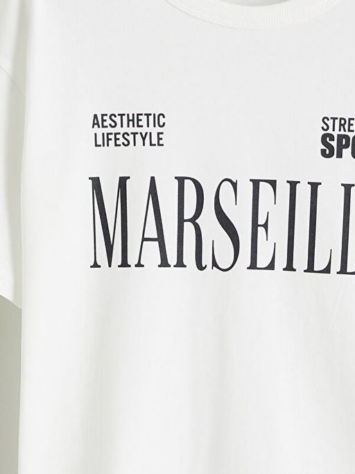 Bask?l? K?sa Kollu Erkek ?ocuk Ti??rt